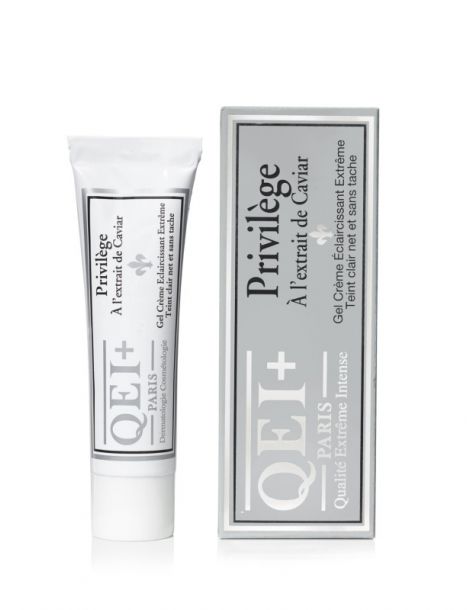 QEI+ - GEL CRÈME ÉCLAIRCISSANT EXTRÊME  -  PRIVILÈGE CAVIAR