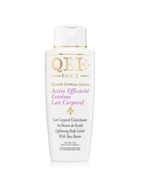 QEI+ - LAIT ÉCLAIRCISSANT CORPOREL - EFFICACITÉ KARITÉ